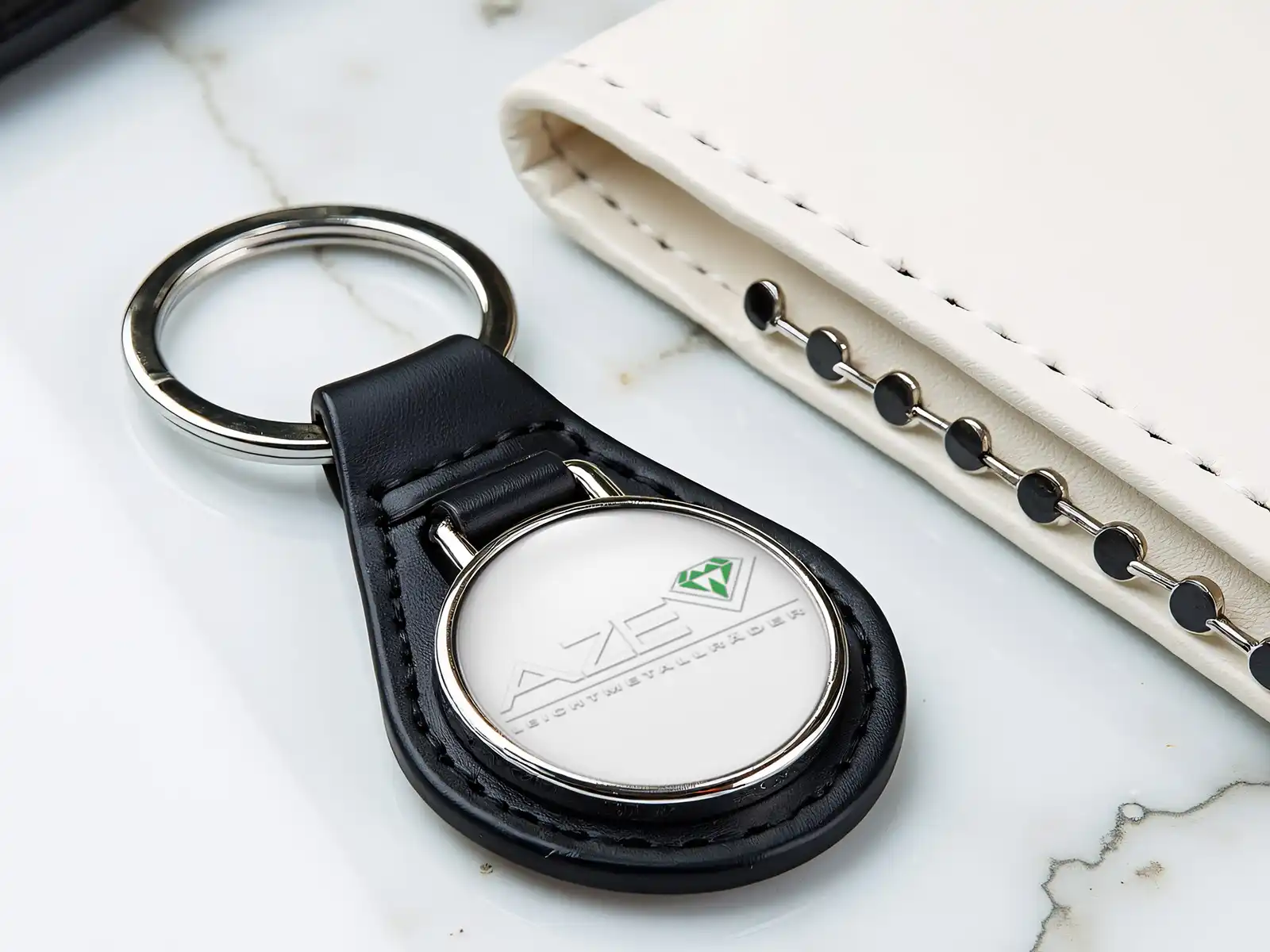 Azev Porte-clé Cuir Style Solide Édition Limitée